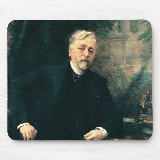 Porträt von Gustave Eiffel 1905 Mousepad (Vorne)