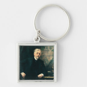 Porträt von Gustave Eiffel 1905 Schlüsselanhänger