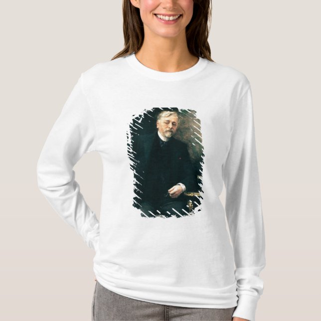Porträt von Gustave Eiffel 1905 T-Shirt (Vorderseite)