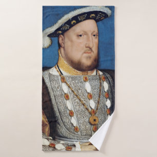 Porträt von Heinrich VIII. von England, Holbein Badehandtuch