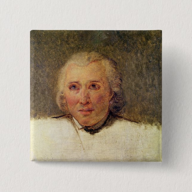 Porträt von Henri Gregoire Button (Vorderseite)