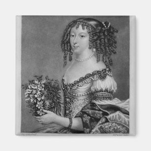 Porträt von Henrietta Anne, Herzogin von Orleans Magnet