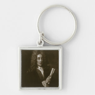 Porträt von Henry Purcell (1659-95) graviert durc Schlüsselanhänger