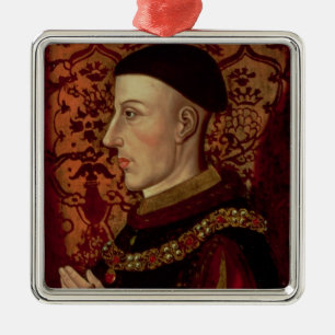 Porträt von Henry V Ornament Aus Metall