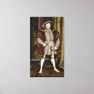 Porträt von Henry VIII durch Hans Holbein das Leinwanddruck