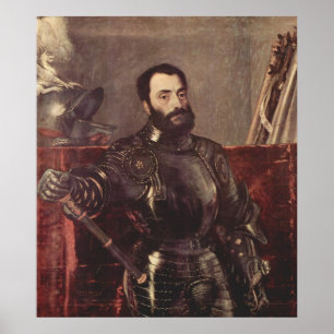 Porträt von Herzog von Urbino Poster