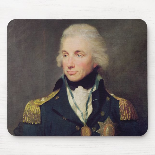 Porträt von Horatio Nelson, Vicomte Nelson Mousepad (Vorne)