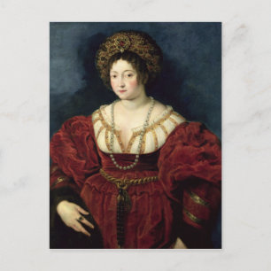 Porträt von Isabella d'Este Postkarte