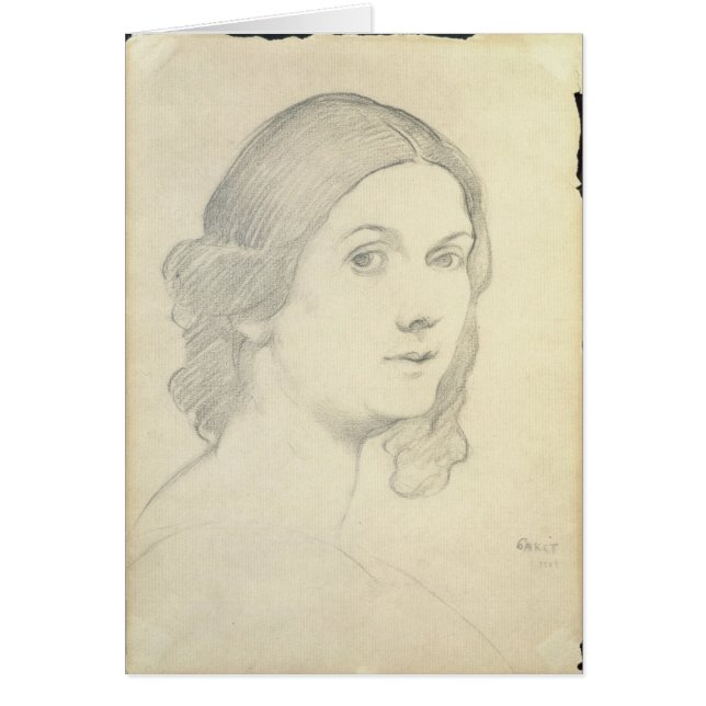Porträt von Isadora Duncan, 1908 (Vorne)