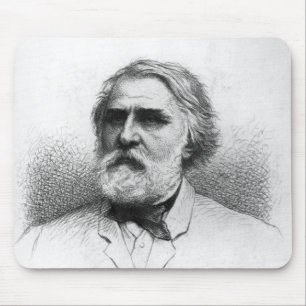 Porträt von Iwan Turgenev Mousepad
