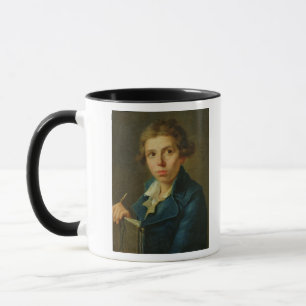 Porträt von Jacques-Louis David als Jugend Tasse