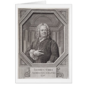 Porträt von James Gibbs (1682-1754) von 'Plänen,
