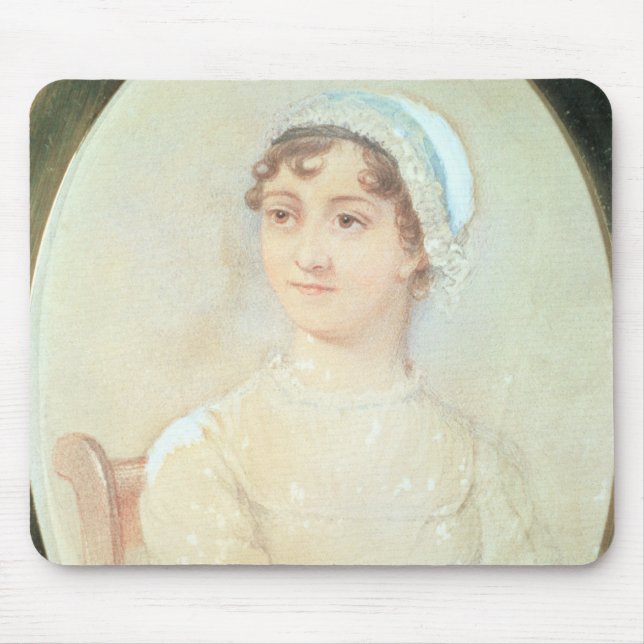 Porträt von Jane Austen Mousepad (Vorne)