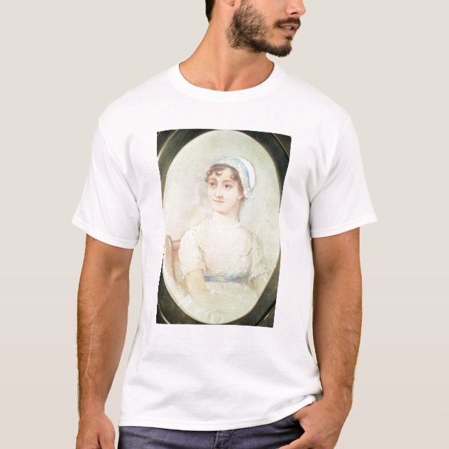 Porträt von Jane Austen T-Shirt (Vorderseite)