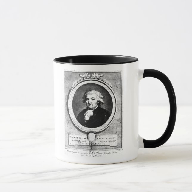 Porträt von Jean-Anthelme Brillat-Savarin Tasse (Rechts)