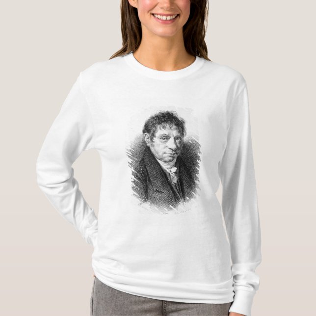 Porträt von Jean Baptiste sagen T-Shirt (Vorderseite)