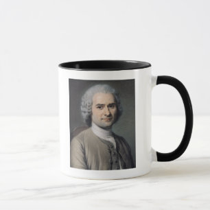 Porträt von Jean-jacques Rousseau Tasse