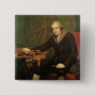 Porträt von Jesse Ramsden (1735-1800) (Öl auf ca Button