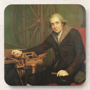 Porträt von Jesse Ramsden (1735-1800) (Öl auf ca Untersetzer