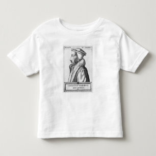 Porträt von Johannes Calvin alterte 53, 1564 Kleinkind T-shirt