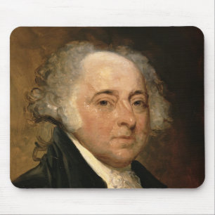 Porträt von John Adams Mousepad