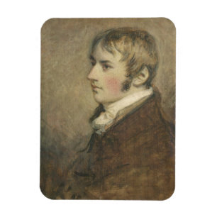 Porträt von John Constable (1776-1837) alterte Magnet