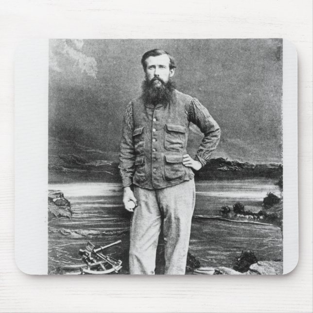 Porträt von John Hanning Speke Mousepad (Vorne)