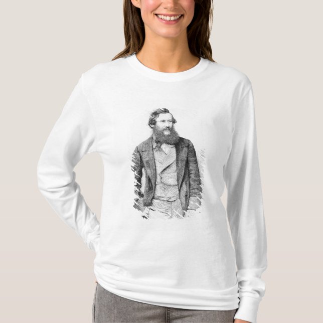 Porträt von John Hanning Speke T-Shirt (Vorderseite)