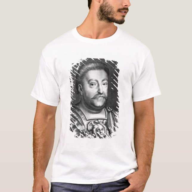 Porträt von John III Sobieski T-Shirt (Vorderseite)