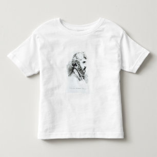Porträt von John Lewis Burckhardt Kleinkind T-shirt