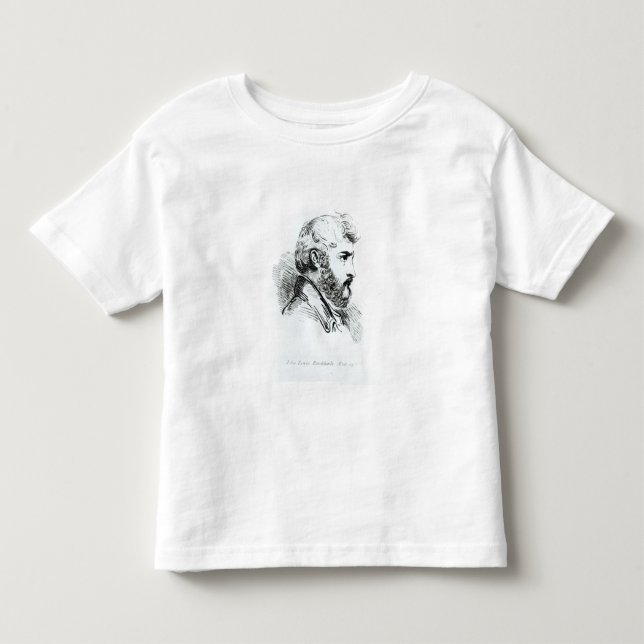Porträt von John Lewis Burckhardt Kleinkind T-shirt (Vorderseite)