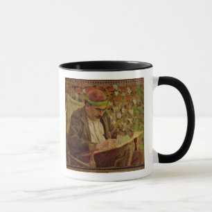 Porträt von John Maynard Keynes (1883-1946) (Öl Tasse