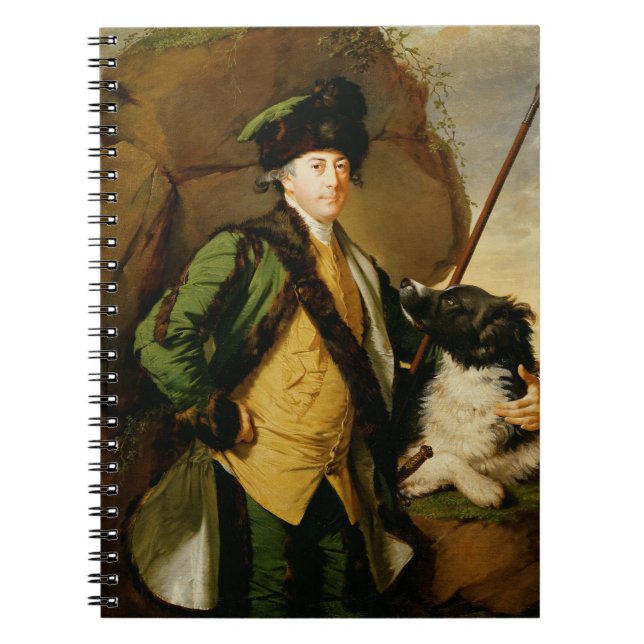 Porträt von John Whetham von Kirklington (1731-81) Notizblock (Vorderseite)