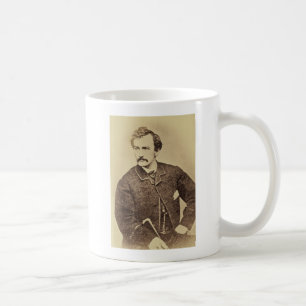 Porträt von John Wilkes Booth 1861-65 Kaffeetasse