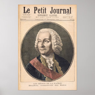 Porträt von Joseph Francis Dupleix Poster