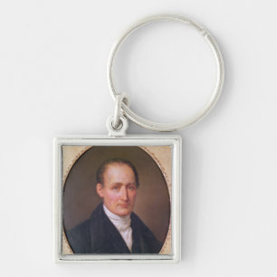 Porträt von Joseph Nicephore Niepce 1854 Schlüsselanhänger