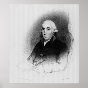 Porträt von Joseph-Schwarzem Poster