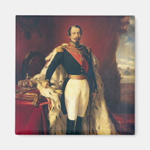 Porträt von Kaiser Napoleon III von Frankreich Magnet