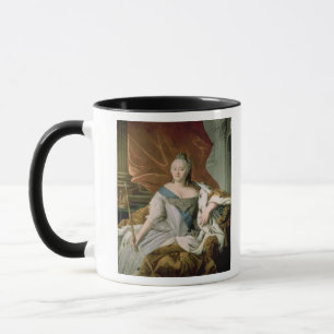 Porträt von Kaiserin Elizabeth Petrovna Tasse