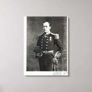 Porträt von Kapitän Robert Falcon Scott Leinwanddruck