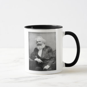 Porträt von Karl Marx Tasse