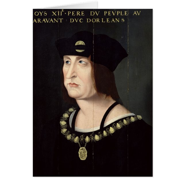 Porträt von König Louis-XII von Frankreich (Vorne)