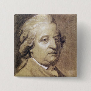 Porträt von König Louis-XVI von Frankreich Button