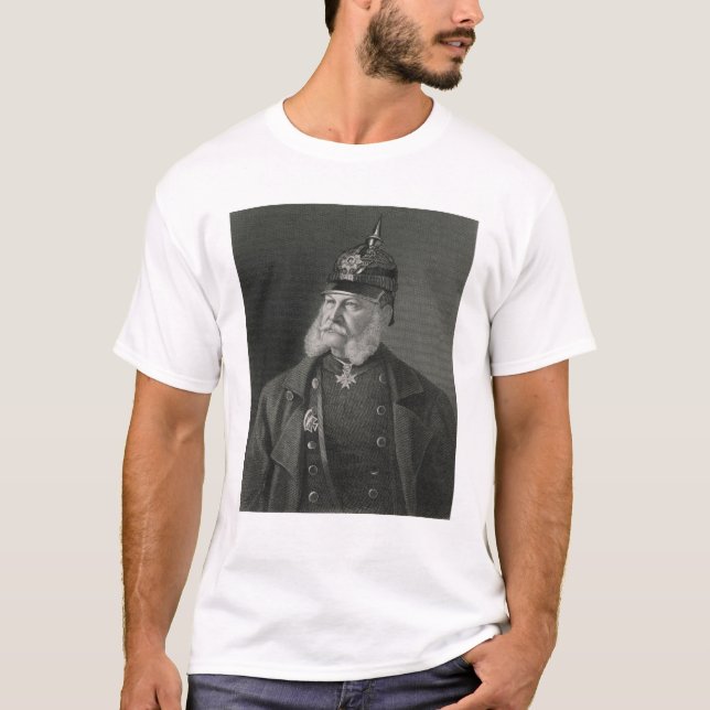 Porträt von König William-I von Preußen T-Shirt (Vorderseite)