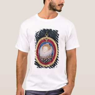 Porträt von Königin Elizabeth I (w/c auf Vellum) T-Shirt