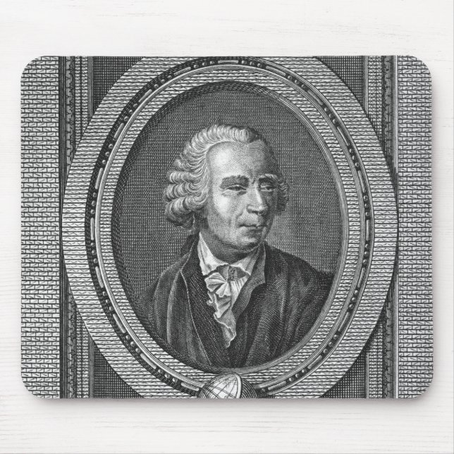 Porträt von Leonard Euler Mousepad (Vorne)