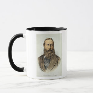 Porträt von Leopold II (1835-1909), König von Tasse