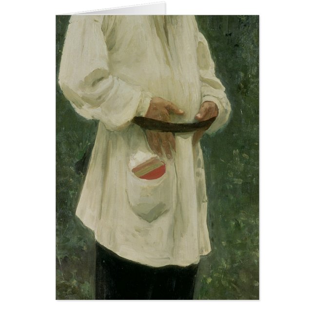 Porträt von Lev Tolstoy 1901 (Vorne)