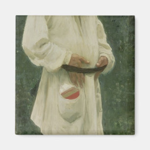 Porträt von Lev Tolstoy 1901 Magnet