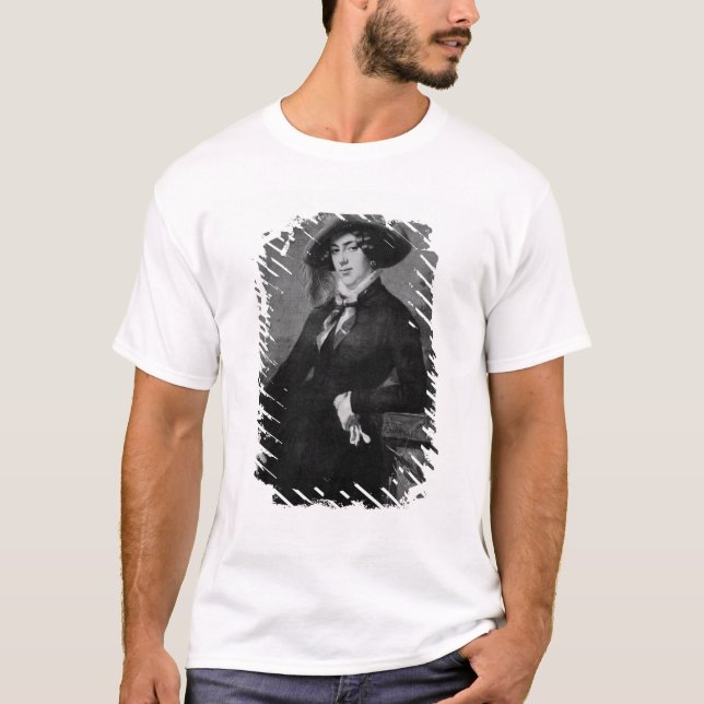 Porträt von Lola Montez, 1844 T-Shirt (Vorderseite)